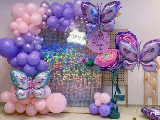 Kindergeburtstag raum dekorieren für Kinderfeier in Wien