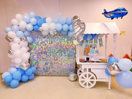 Fotozone für Kinderfeier in Wien