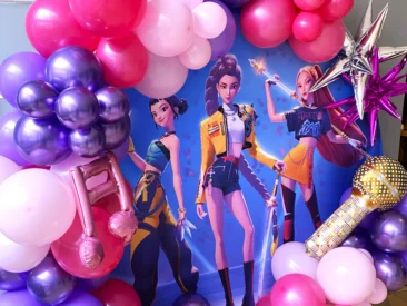 deko mit Luftballons Kindergeburtstag in Wien