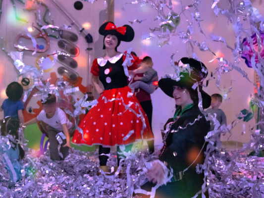 Papier Disco für Kinderparty in Wien